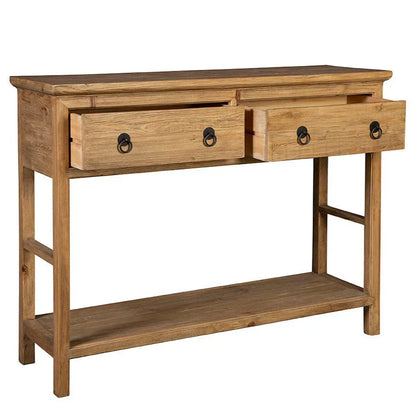 Eldorado Wooden Brown Rectangular Console Table