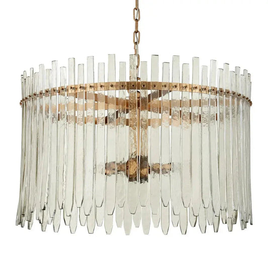 Electra Antique Brass Finish Light Chandelier