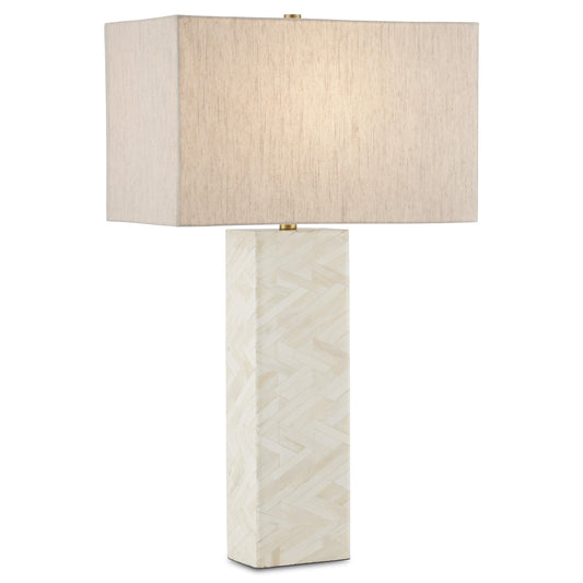 Elegy White Table Lamp Table Lamps Sideboards and Things By Currey & Co