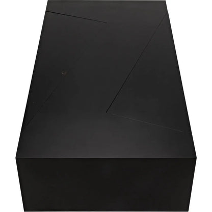 Element Black Steel Geometric Coffee Table