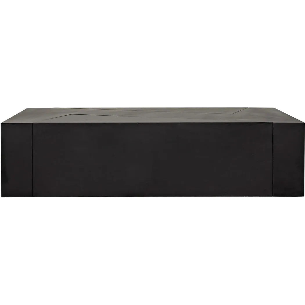 Element Black Steel Geometric Coffee Table