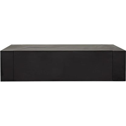 Element Black Steel Geometric Coffee Table