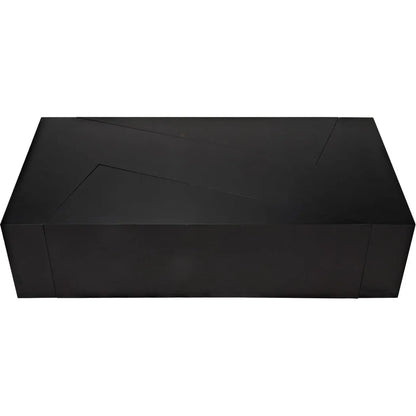 Element Black Steel Geometric Coffee Table