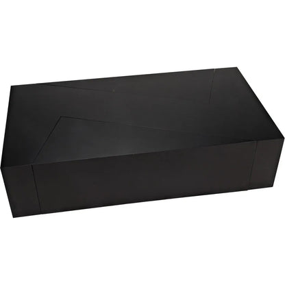 Element Black Steel Geometric Coffee Table