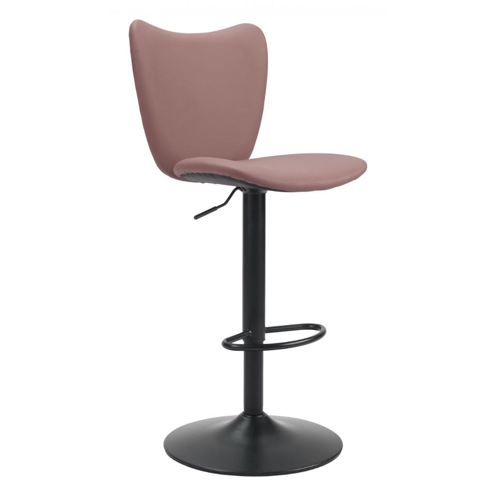 Zuo Modern Elevate Faux Leather Barstool 2PC