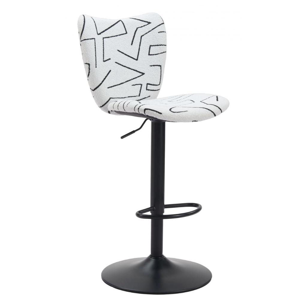 Zuo Modern Elevate Faux Leather Barstool 2PC