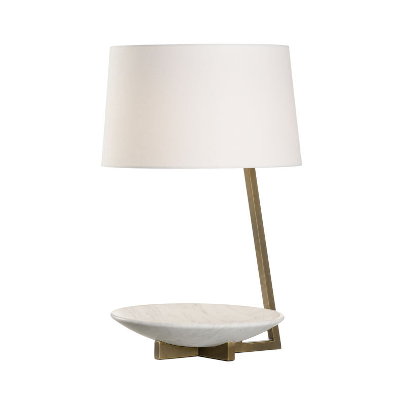 Wildwood Elgin Antique Brass Framed Table Lamp
