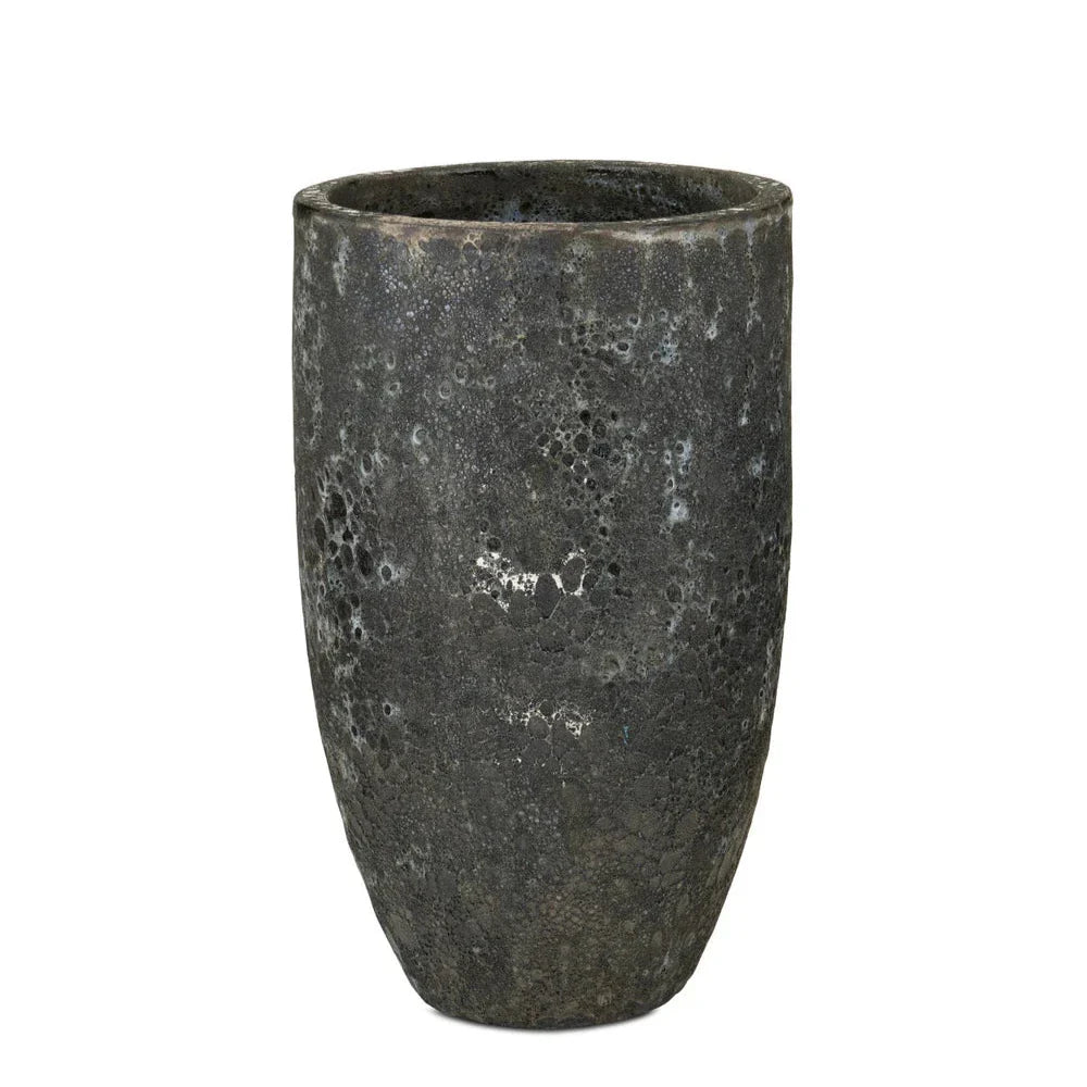 Elias Ceramic Textured Outdoor Planter