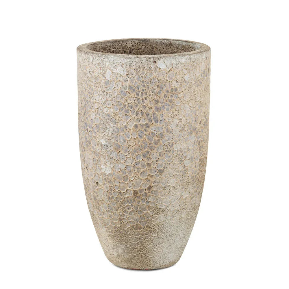 Elias Ceramic Textured Outdoor Planter