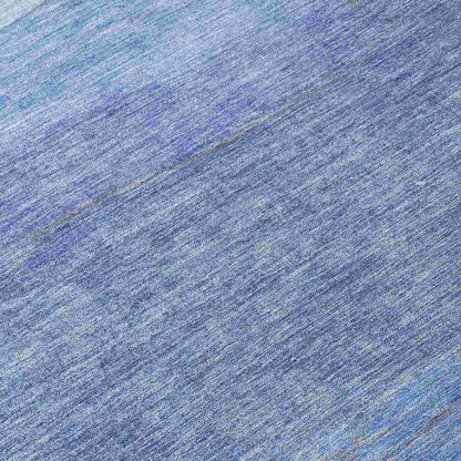 Elien Blue Washable Indoor - Outdoor Rug - LOOMLAN - LOOMLAN Rugs - Outdoor Rugs