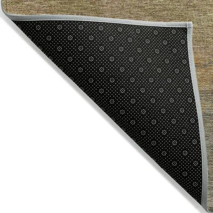 LOOMLAN Rugs Elien Brown Washable Indoor-Outdoor Rug