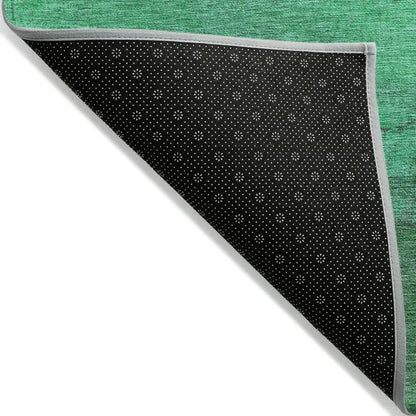 LOOMLAN Rugs Elien Green Washable Indoor-Outdoor Rug