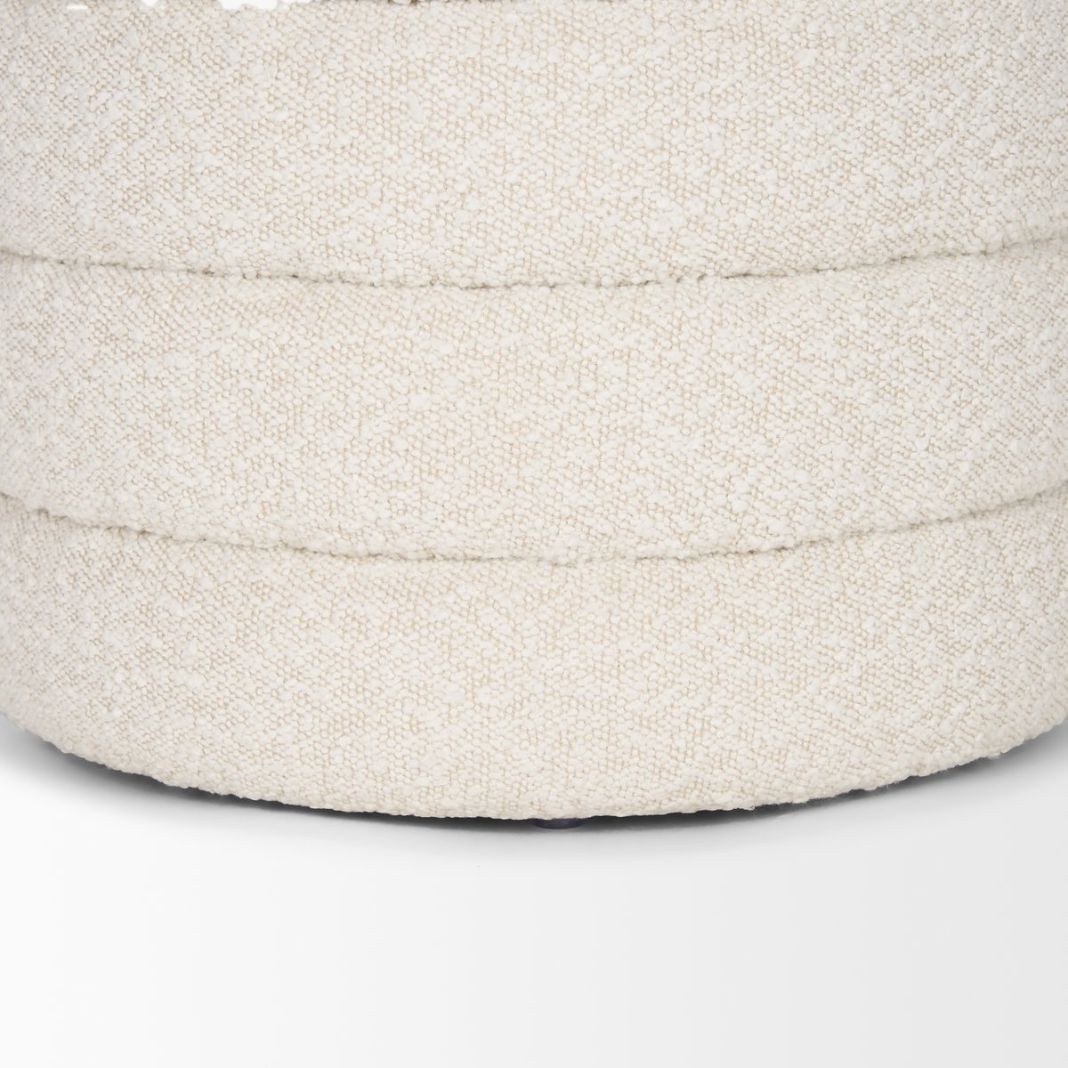 Mercana Elise Cream Boucle Storage Ottoman