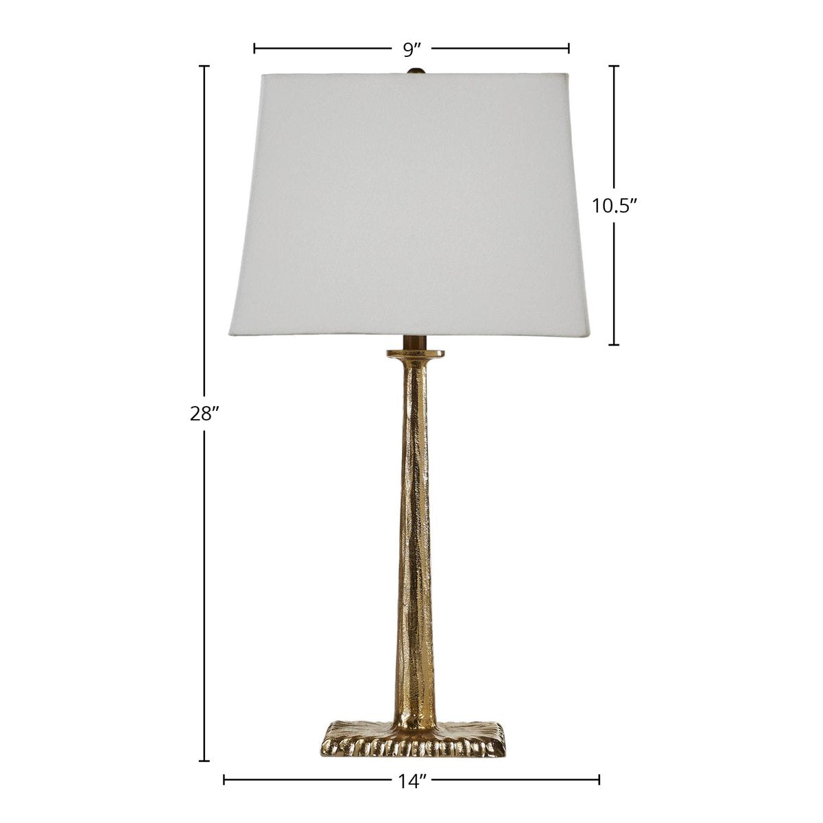 LH Home Elite Aluminum Table Lamp