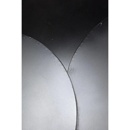 Ella Black Steel Geometric Coffee Table