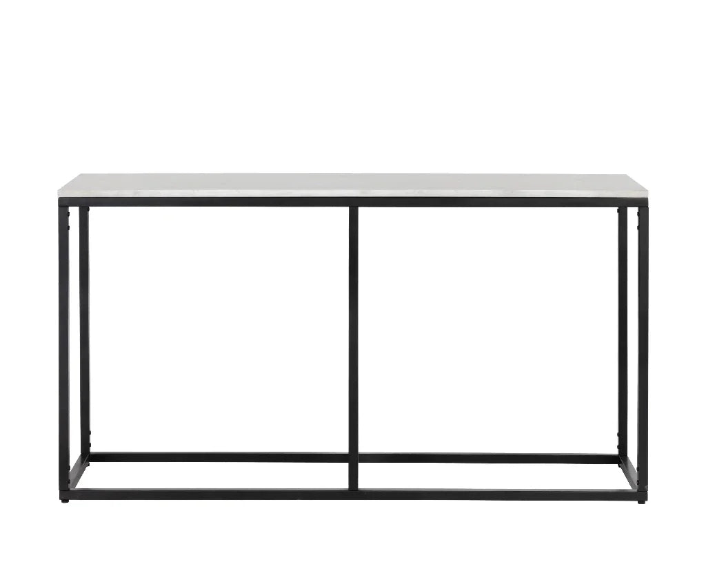 SUNPAN Ellery Marble Top Sofa Table