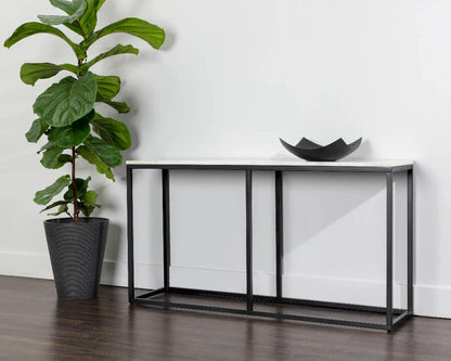 SUNPAN Ellery Marble Top Sofa Table
