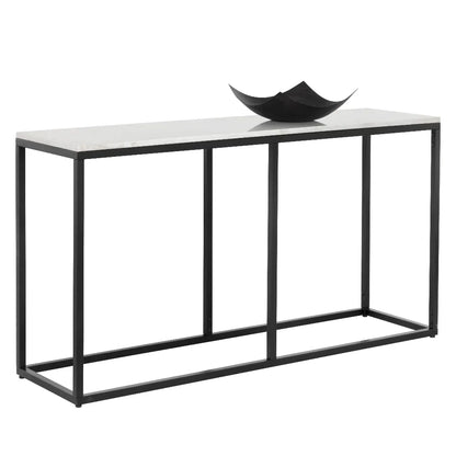 SUNPAN Ellery Marble Top Sofa Table