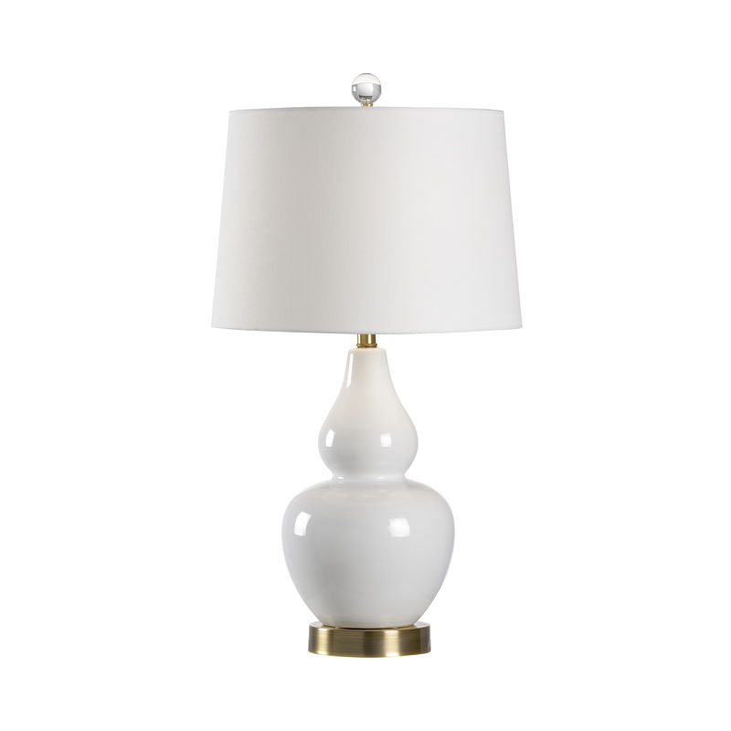 Wildwood Ellis Ceramic Made White Table Lamp