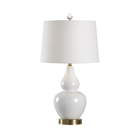 Wildwood Ellis Ceramic Made White Table Lamp