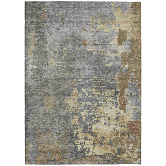 Addison Rugs Eloril Brown Washable Indoor-Outdoor Rug