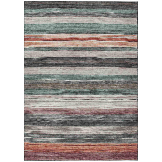Addison Rugs Elyn Blue Washable Indoor-Outdoor Rug