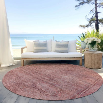 LOOMLAN Rugs Emalisse Orange Washable Indoor-Outdoor Rug
