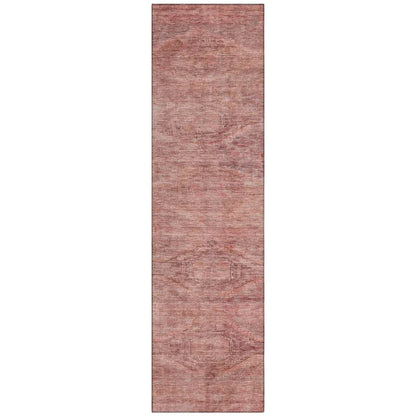 LOOMLAN Rugs Emalisse Orange Washable Indoor-Outdoor Rug