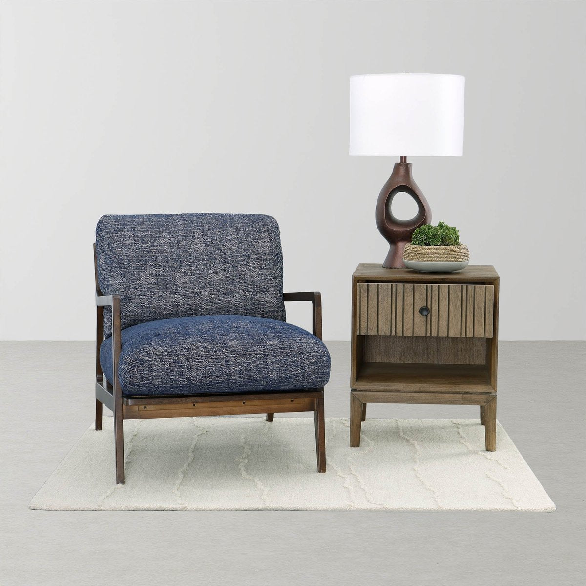LH Home Ember Aluminum Table Lamp