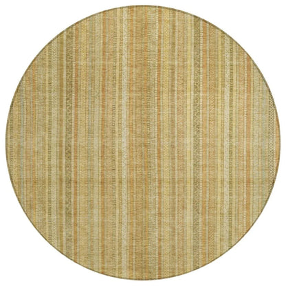 LOOMLAN Rugs Emberith Gold Washable Indoor-Outdoor Rug