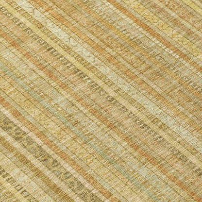 LOOMLAN Rugs Emberith Gold Washable Indoor-Outdoor Rug