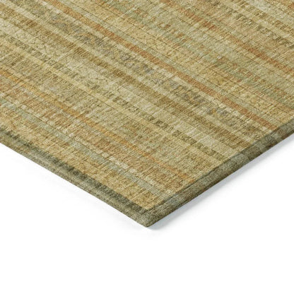 LOOMLAN Rugs Emberith Gold Washable Indoor-Outdoor Rug