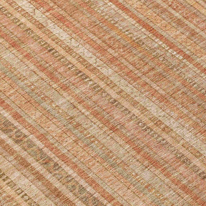 LOOMLAN Rugs Emberith Orange Washable Indoor-Outdoor Rug
