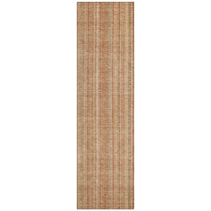 LOOMLAN Rugs Emberith Orange Washable Indoor-Outdoor Rug
