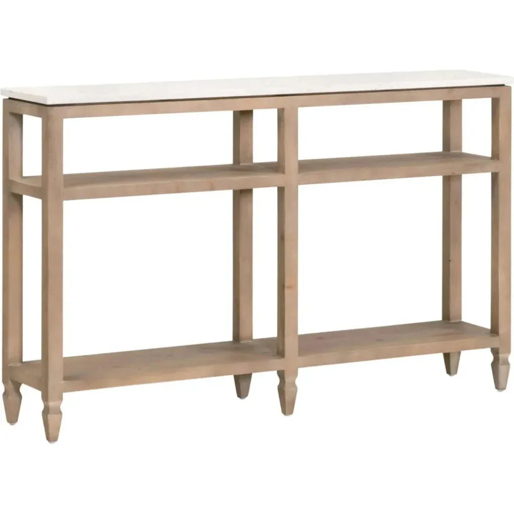 Essentials For Living Emerie 11" Narrow Console Table With Shelves
