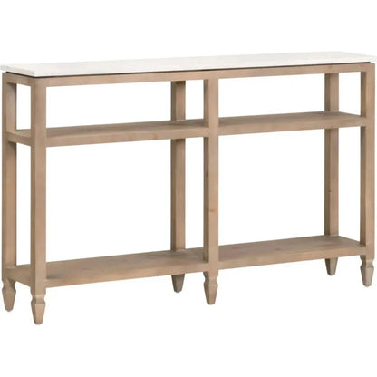 Essentials For Living Emerie 11" Narrow Console Table With Shelves