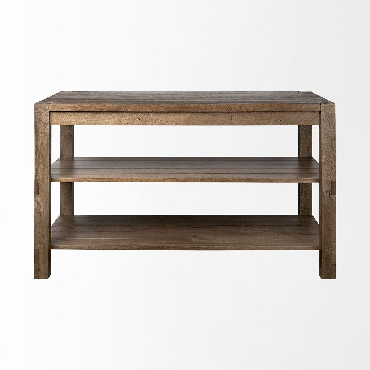 Mercana Emeril Two-Tier Wooden Counter Table