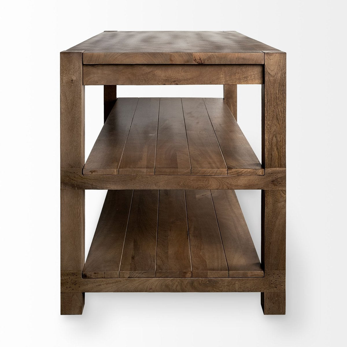 Mercana Emeril Two-Tier Wooden Counter Table