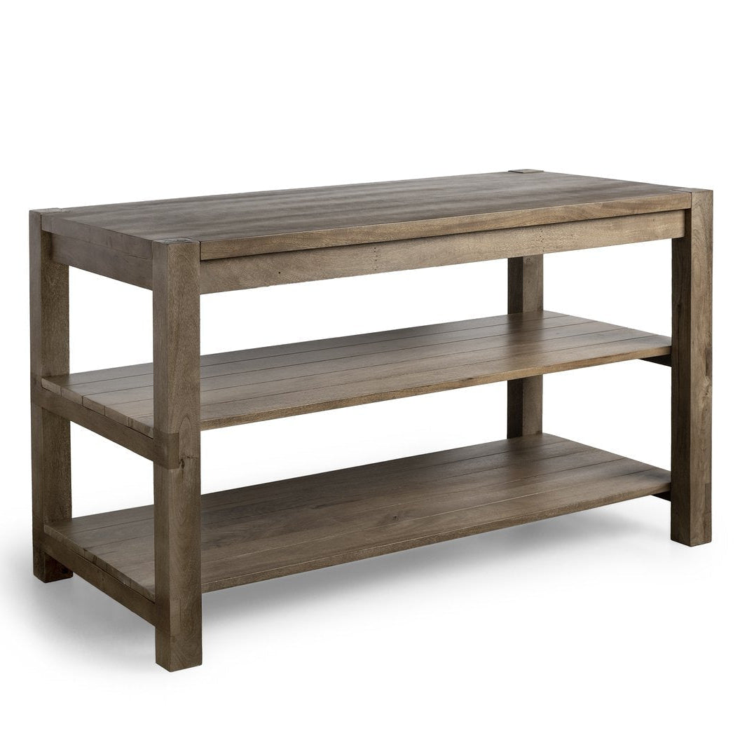 Mercana Emeril Two-Tier Wooden Counter Table