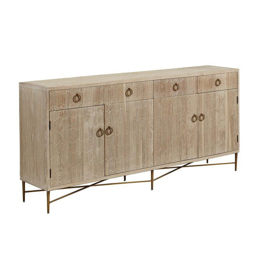 Emiko Four Drawer Server-Sideboards-Furniture Classics-Sideboards and Things