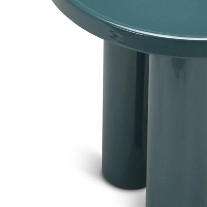 Sofia Enamel Round End Table