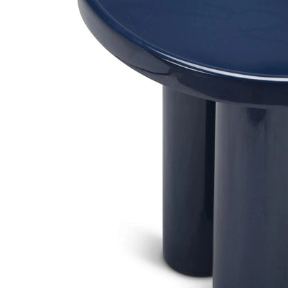 Sofia Enamel Round End Table