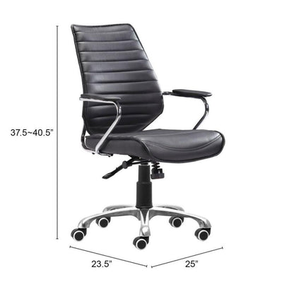 Enterprise Low Back Adjustable Office Chair