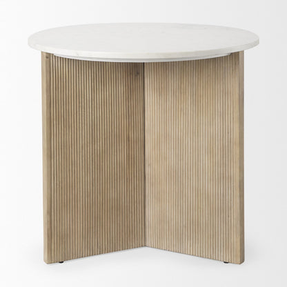 Mercana Enzo Foyer Round Accent Table