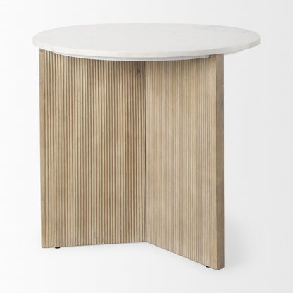 Mercana Enzo Foyer Round Accent Table