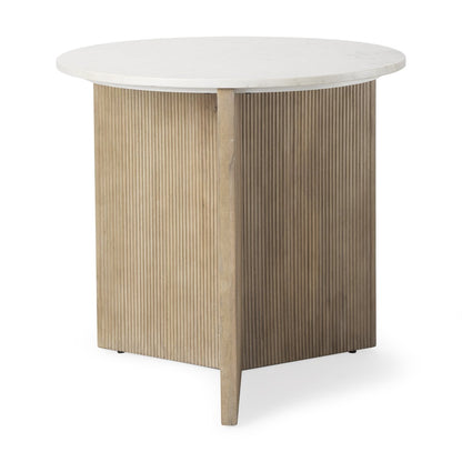 Mercana Enzo Foyer Round Accent Table