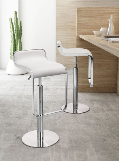 Zuo Modern Equino Faux Leather Barstool