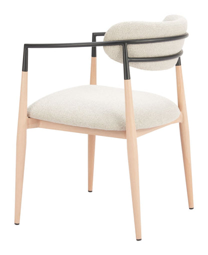 Zuo Modern Equinox Textured Fabric Dining Chair
