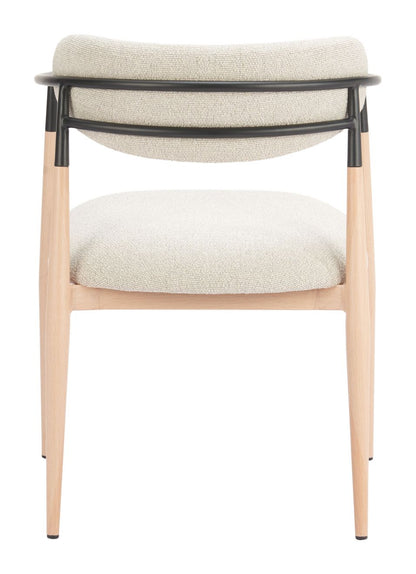 Zuo Modern Equinox Textured Fabric Dining Chair