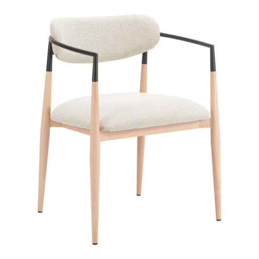 Zuo Modern Equinox Textured Fabric Dining Chair